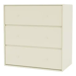 CARRY dresser, 3 drawers, Vanilla