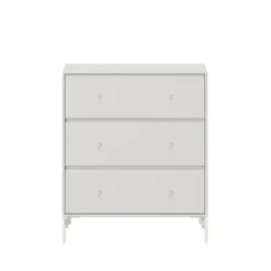 Carry dresser, Nordic 09, lacquered legs in snow