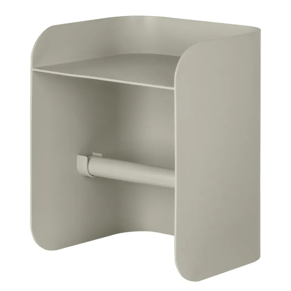 Carry toilet paper holder, Sand grey
