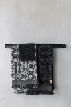 Carry towel hanger 52 cm, Black