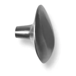 Chanterelle hook, Brushed stainless steel