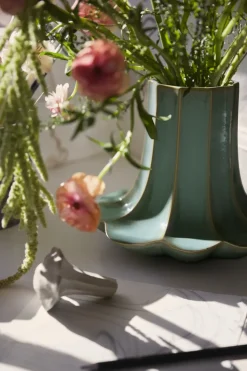 Chanterelle vase, Green, 20.5 cm