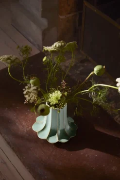 Chanterelle vase, Green, 20.5 cm