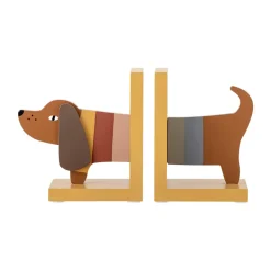 Charlie book ends 2 pieces, Yellow