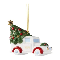 Christmas Classics Christmas ornament pick up, White