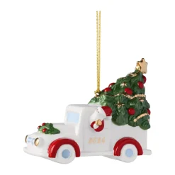 Christmas Classics Christmas ornament pick up, White