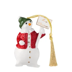 Christmas Classics ornament snowman, White