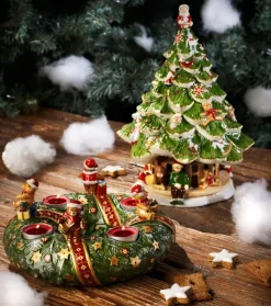 Christmas Toys Memory snowglobe tree, Green