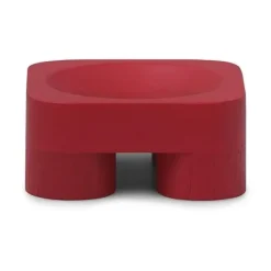 Chub decorative bowl small, Bright Red