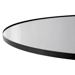 Circum mirror small, black