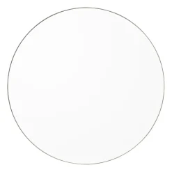 Circum mirror small, clear-taupe