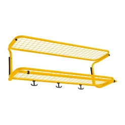Classic coat rack 80 cm, Sun yellow