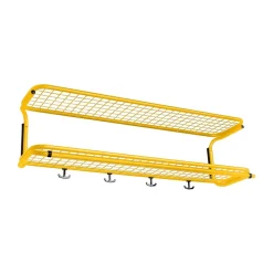 Classic hat shelf 100 cm, Sun yellow
