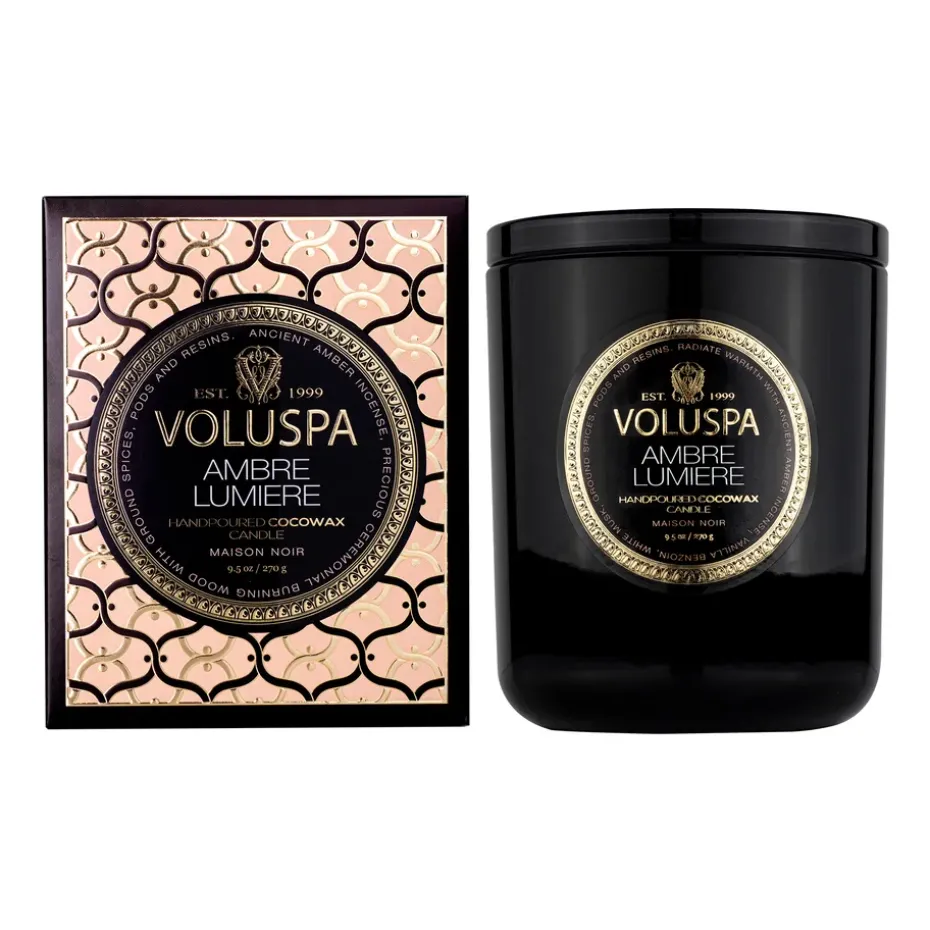 Classic Maison Noir scented 60 hours, Ambre Lumiere