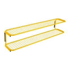 Classic shoe rack 120 cm, Sun yellow