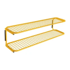Classic shoe rack 100 cm, Sun yellow