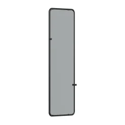 Classic wall mirror 120x40 cm, Black