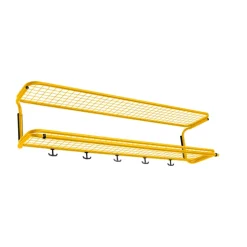 Classic wall shelf 120 cm, Sun yellow