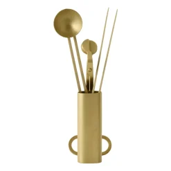Clip care kit candle 4 pieces, Brass