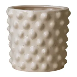 Cloudy flower pot vanilla, Mini Ø15 cm
