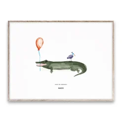 Coco the Crocodile poster, 30x40 cm