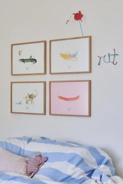 Coco the Crocodile poster, 30x40 cm