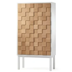 Collect 2016 cabinet, White oiled oak-white