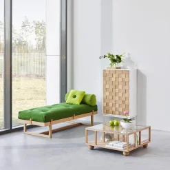 Collect 2016 cabinet, White oiled oak-white