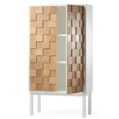 Collect 2016 cabinet, White oiled oak-white