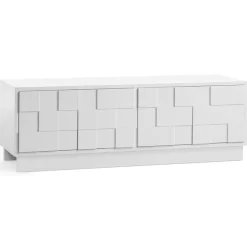 Collect 2010 media bench, White plinth