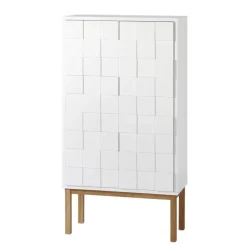 Collect cabinet 2010 white oak, Oak leg
