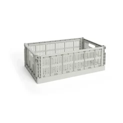 Colour Crate L 34.5x53 cm, Grey