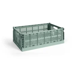 Colour Crate L 34.5x53 cm, Sage green