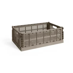 Colour Crate L 34.5x53 cm, Warm grey