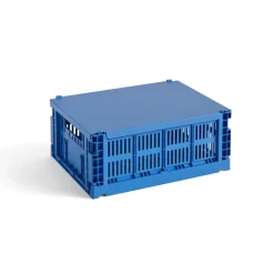 Colour Crate lid medium, Electric blue