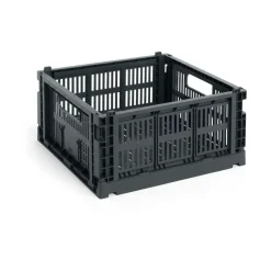 Colour Crate M Square 29.5x29.5 cm, Charcoal
