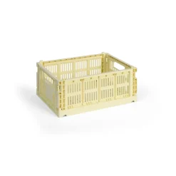 Colour Crate M 26.5x34.5 cm, Light yellow