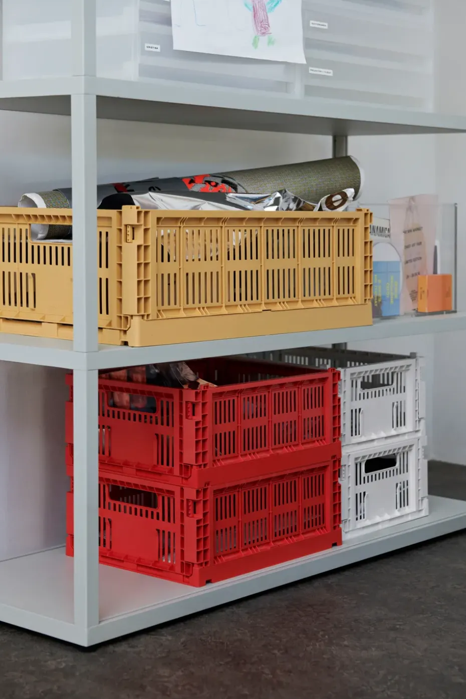 Colour Crate M 26.5x34.5 cm, Off-white
