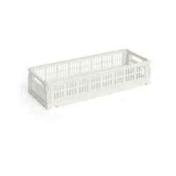 Colour Crate Mini Oblong 13x34.5 cm, Off white