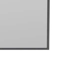 Colour Frame mirror 46.8x46.8 cm, Coal