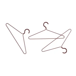 Colour hanger 3-pack, Maroon red