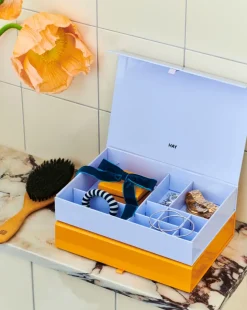 Colour Storage jewelry box 23,2x16,1 cm, Egg yolk
