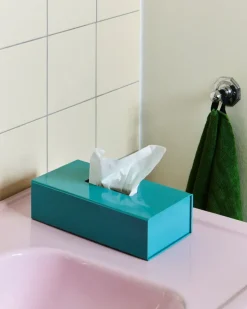 Colour Storage tissue box 24,5x13 cm, Ocean Blue