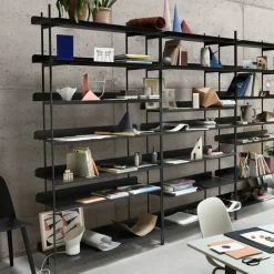 Compile configuration 1 shelving system, Black