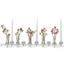 Constella candle holder large, aluminum