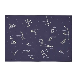 Constellation fabric swatch book, Dark blue, 70x100 cm