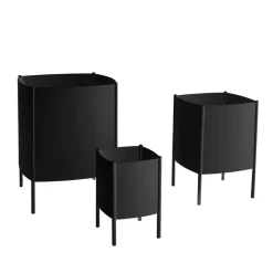 Convex Pot pot, Black, medium Ø34 cm