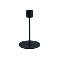 Cooee candle sticks 13 cm, Black