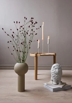 Cooee candle sticks 13 cm, Sand