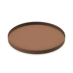 Cooee tray 30 cm round, coconut